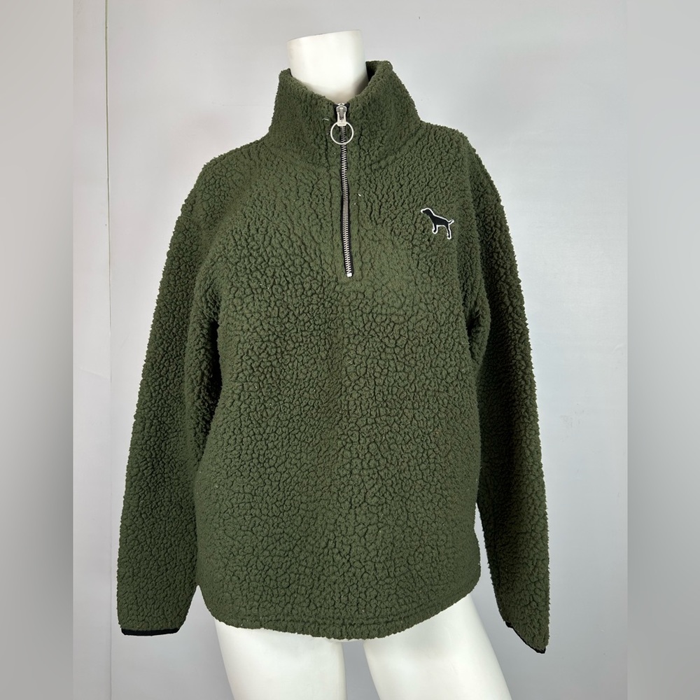 VS Pink Sherpa Sweater